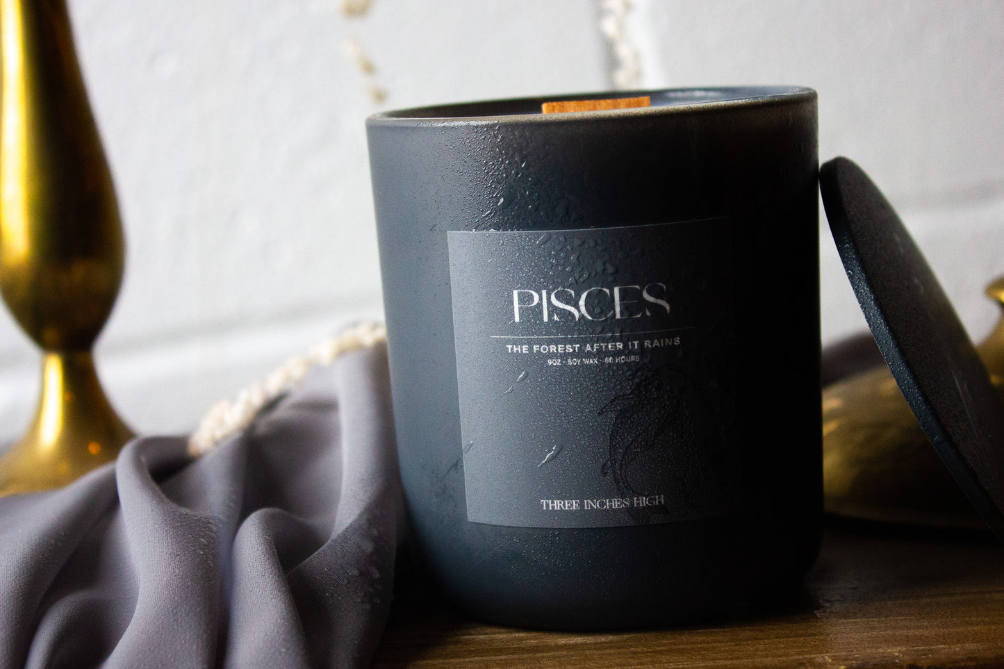9oz Soy Wax Candle - Pisces