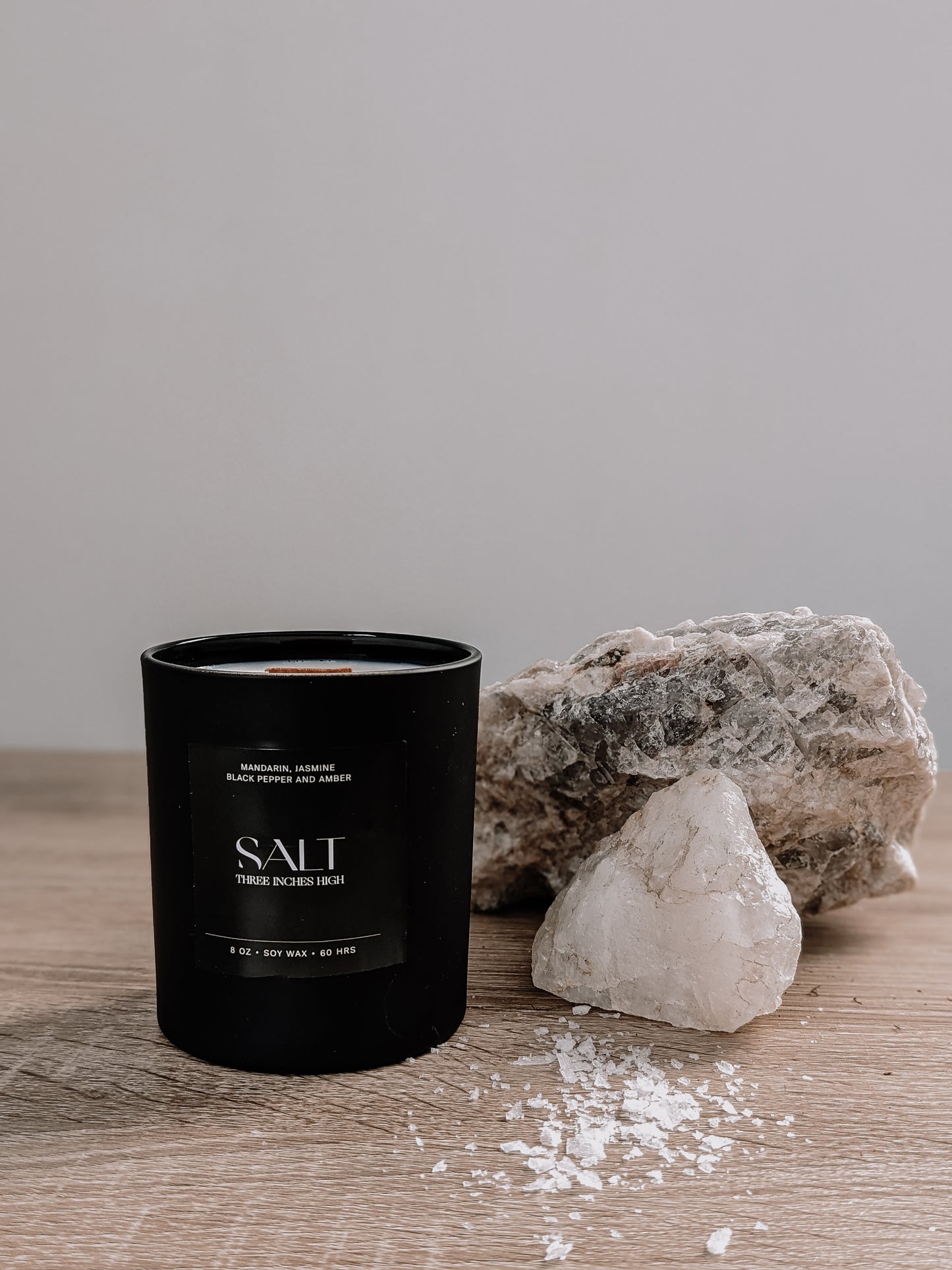 9oz Soy Wax Candle - Salt